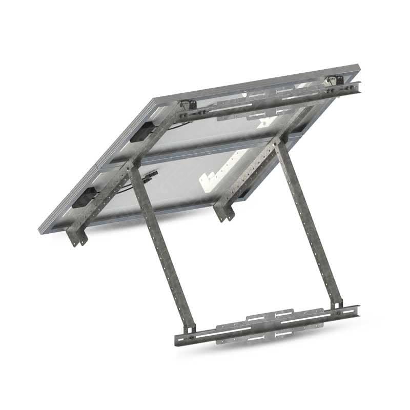 Uniteck Halterung für Solarmodule max. H110cm (Wand, Boden, Pfahl