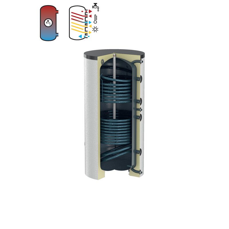 Flamco Standsp. Duo-Solar 400 weiß/ 18233