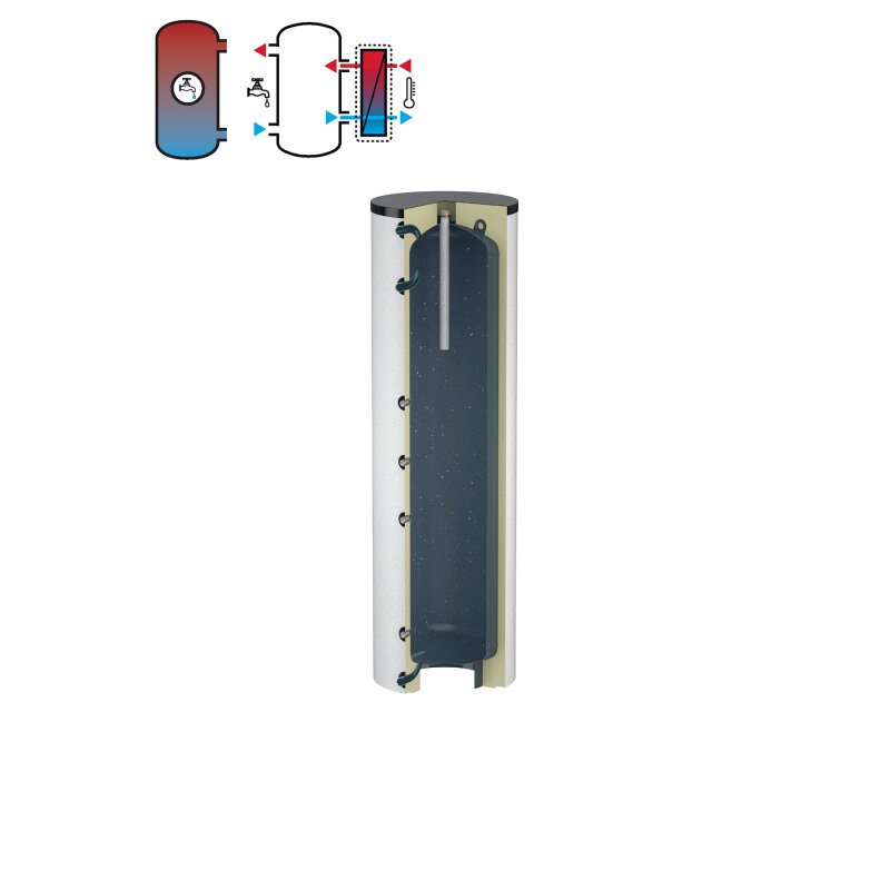 Flamco Ladespeicher LS 200 weiß