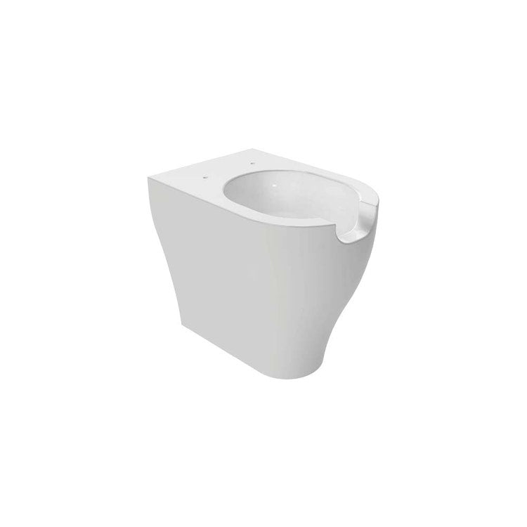 Flaminia Wand-WC, mit gosilent-System, mit Frontöffnung, ohne Sitz, Weiß, glänzende Oberfläche APPSOLUTION AP114S