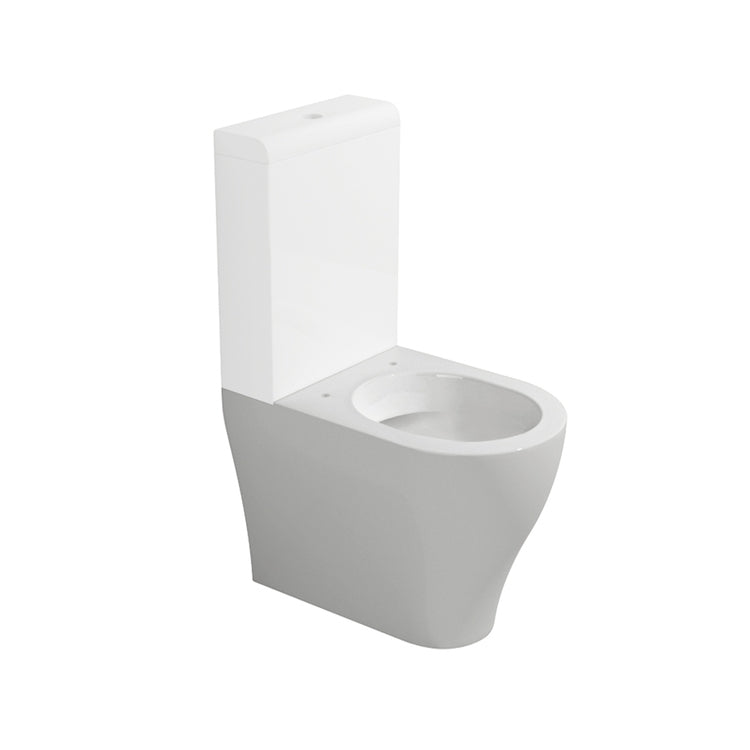 Flaminia Monoblock-WC, mit Goclean®-System, ohne Sitz, für Renovierungen, Weiß, glänzende Oberfläche APP PLUS AP116RG