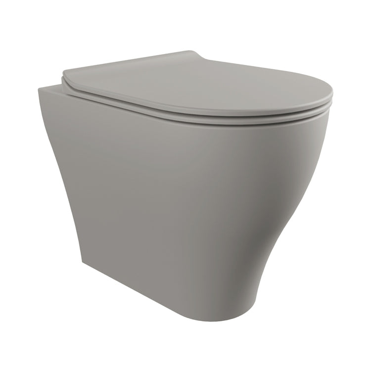 Flaminia Wand-WC mit goclean®-System, ohne Sitz, Farbe Asche, mattes Finish APP AP117GCEN