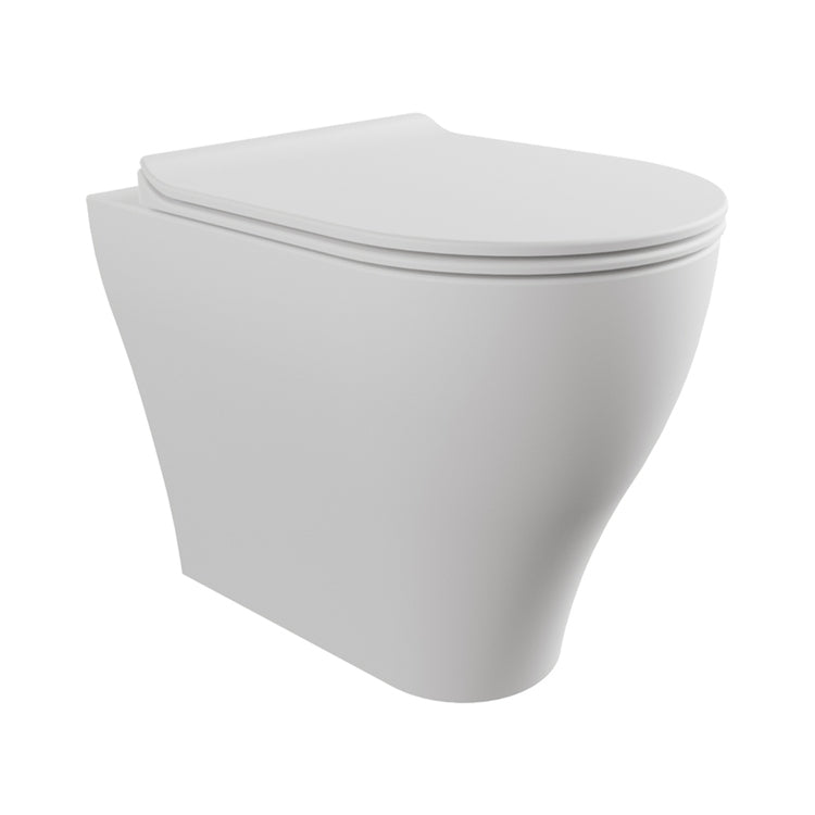 Flaminia Rückwand-WC mit Goclean®-System, ohne Sitz, Farbe Milchweiß, matte Oberfläche APP AP117GLAT