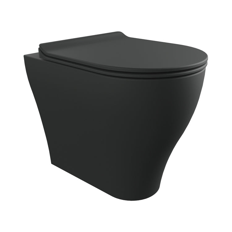 Flaminia Wand-WC mit goclean® System, ohne Sitz, Farbe Kohle, matte Oberfläche APP AP117GCAR