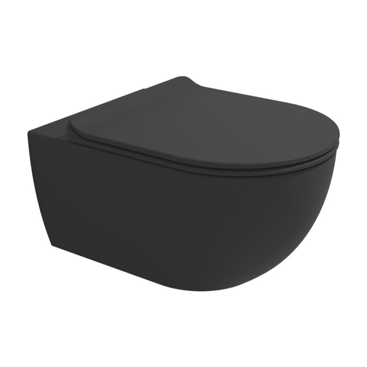 Flaminia Hängendes WC mit goclean® System, ohne Sitz, Farbe Kohle, matte Oberfläche APP AP118GCAR