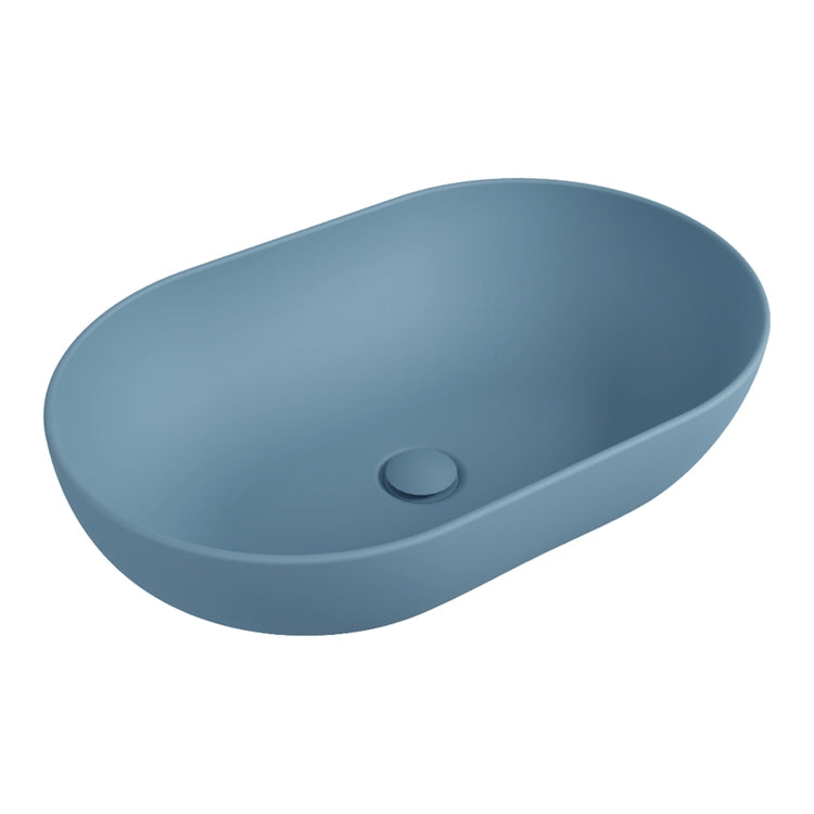 Flaminia Aufsatzwaschbecken 62 cm, Farbe Wolke, matte Oberfläche APP 62 AP62ANUV