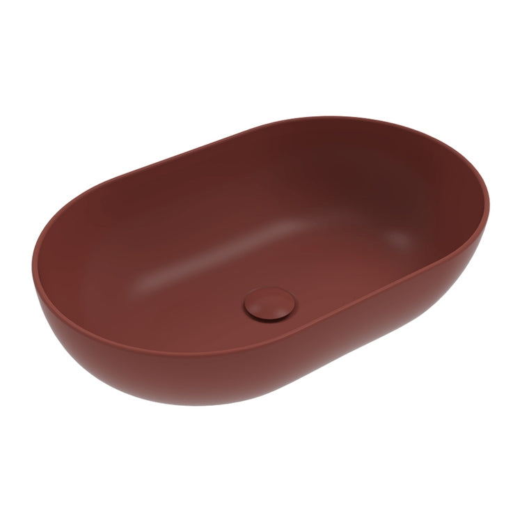 Flaminia Aufsatzwaschbecken 62 cm, Farbe Weintraube, matte Oberfläche APP 62 AP62AUV
