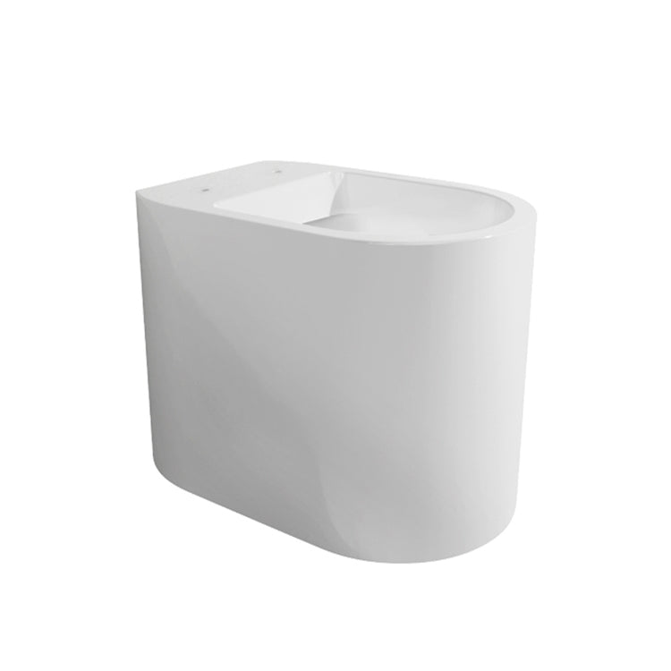 Flaminia Wand-WC, mit goclean®-System und S/P-Abfluss, ohne Sitz, Weiß ASTRA AS117G
