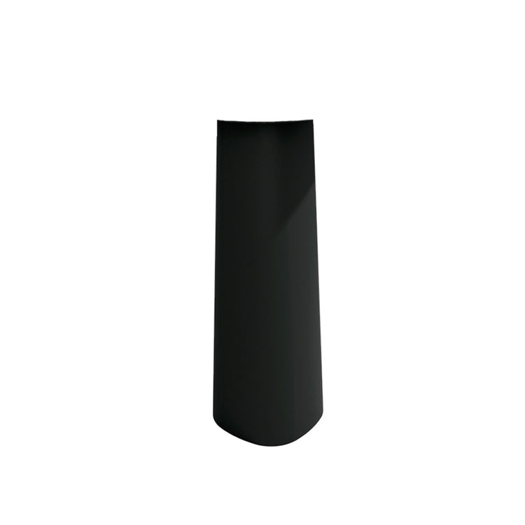 Flaminia Keramiksäule für Bonola-Waschbecken, Farbe Kohle, matte Oberfläche BN50CCAR
