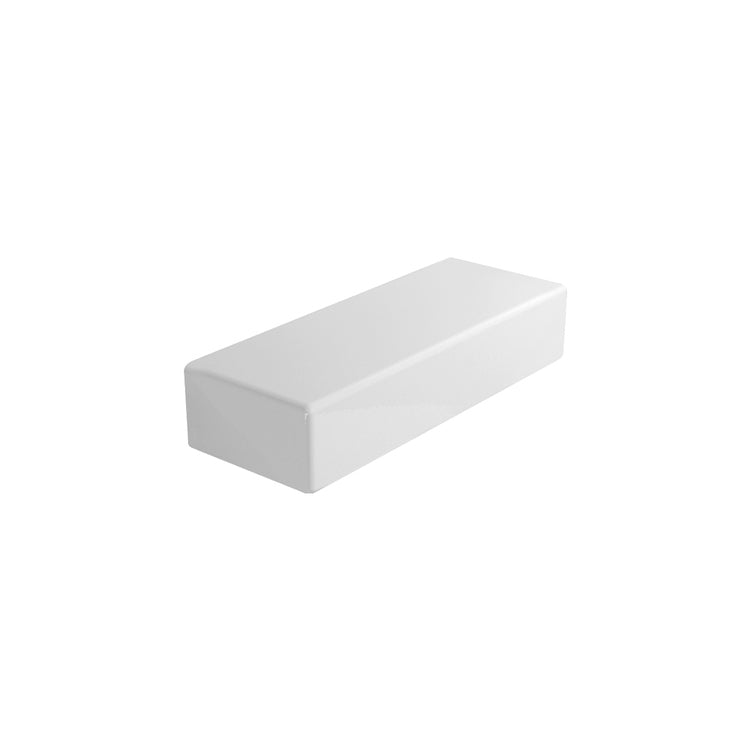 Flaminia Keramikregal 53 cm, Weiß, glänzende Oberfläche BRICK 5090