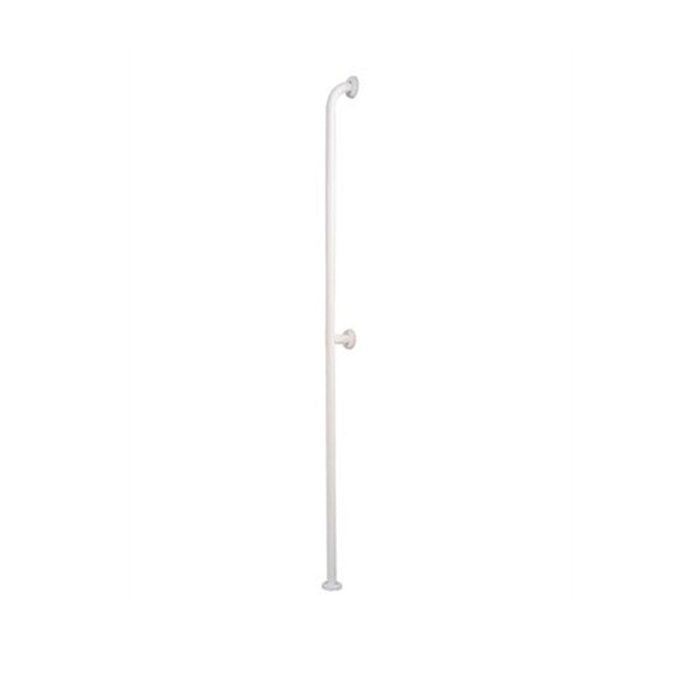 Flaminia Vertikaler Stützhandlauf H 180 cm, Weiß, glänzende Oberfläche APPSOLUTION D8