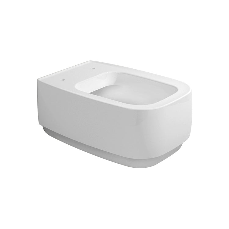 Flaminia Hängendes Becken mit goclean®-System, ohne Sitz, Weiß, glänzende Ausführung FLAG FG118G