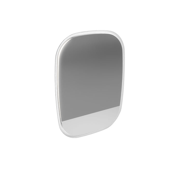 Flaminia Beidseitig umkehrbarer Spiegel L. 52 H. 72 cm, mit transparentem geschliffenem Rand und LED-Licht FLAG FG52SPE