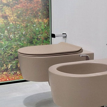 Flaminia Hängendes WC mit goclean®-System, ohne Sitz, Farbe Ton matt Finish LINK 5051/WCGARG