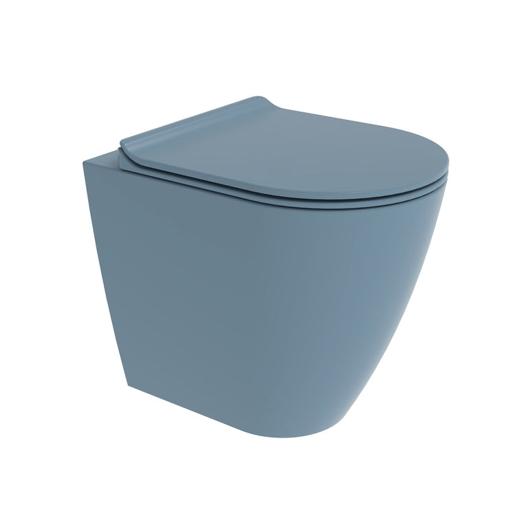 Flaminia Wand-WC mit Goclean®-System, S/P-Abfluss, ohne Sitz, Farbe Wolke, mattes Finish LINK51 LK119GNUV