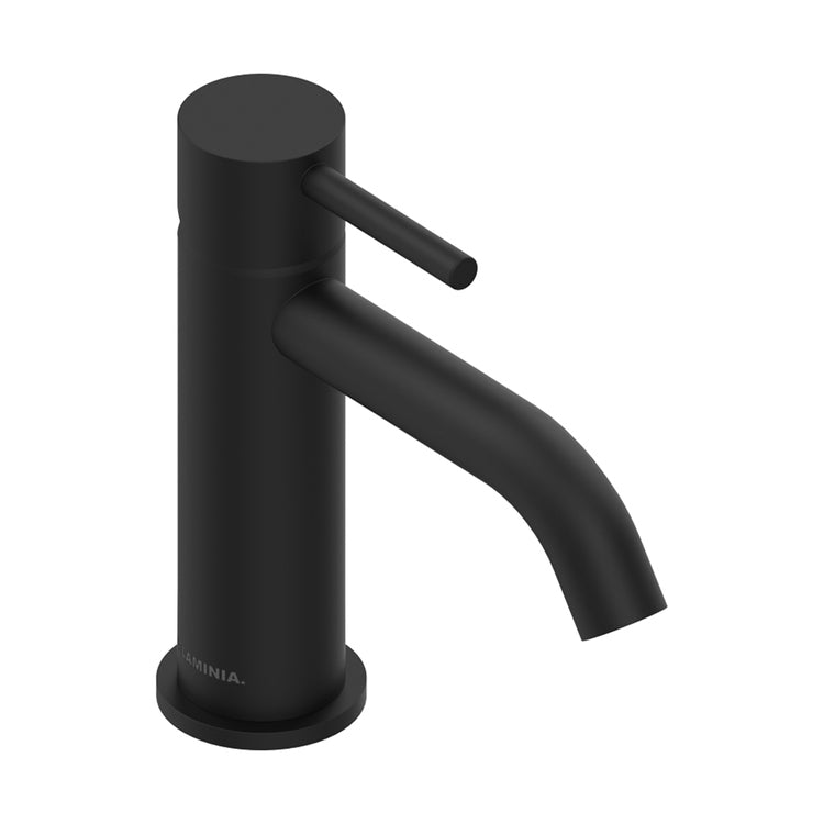 Flaminia Einhandmischer H. 16 cm, für Waschbecken, ohne Ablauf, Farbe Kohle, matte Oberfläche LOOK LQ3050CAR