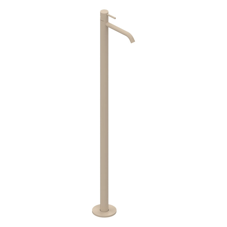 Flaminia Einhebelmischer freistehend H. 111 cm, für Waschbecken, ohne Ablauf, Unterbaukörper inklusive, Farbe Ton mattes Finish LOOK LQ3052ARG