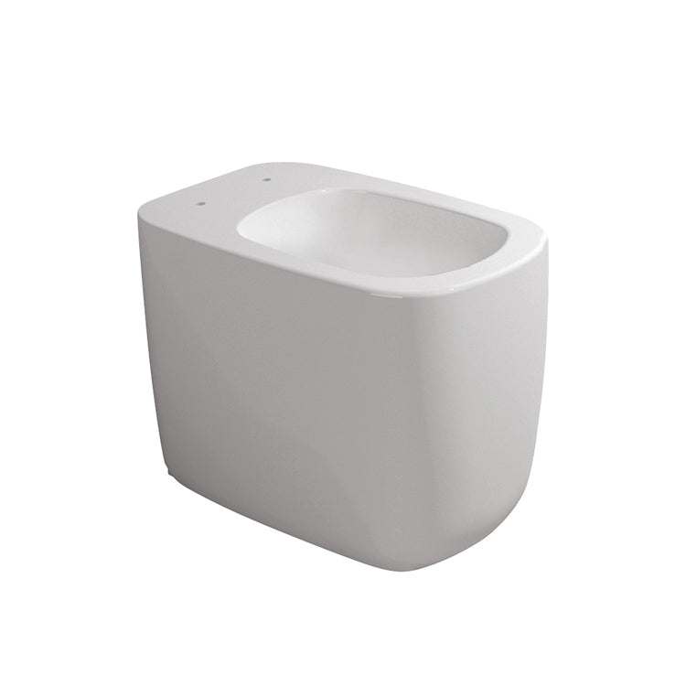 Flaminia MONÒ Plus Wand-WC mit Rückstau S/P und gosilent®-System, Weiß, glänzende Oberfläche MN117RS