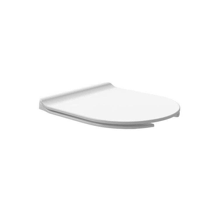 Flaminia Slim-Übertopf aus duroplastischem Material, mit Frontöffnung und Schnellverschlussscharnieren, Weiß, glänzende Oberfläche APPSOLUTION APCW04
