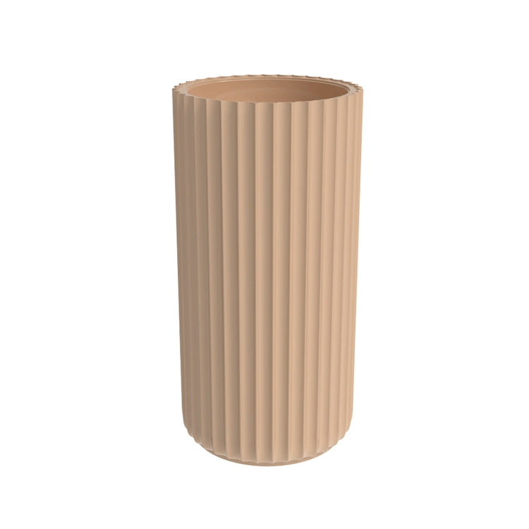 Flaminia Standwaschbecken in der Mitte des Raumes 44 cm, ohne Hahnloch und ohne Überlauf, Farbe Beige, glänzende Ausführung MONOSETTECENTO SE44CAV