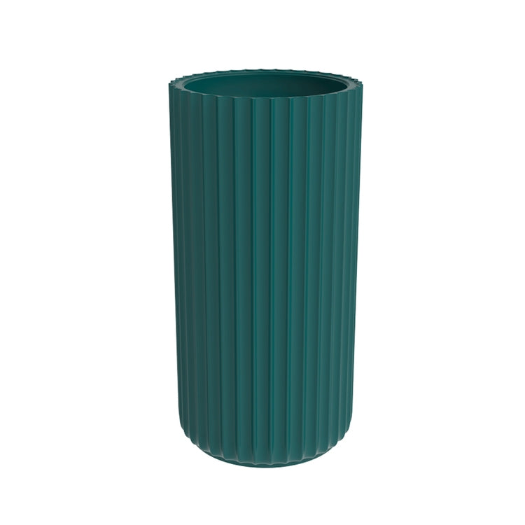 Flaminia Standwaschbecken Mitten im Raum 44 cm, ohne Wasserhahnloch und ohne Überlauf, Farbe Petrol, matte Oberfläche MONOSETTECENTO SE44CPET