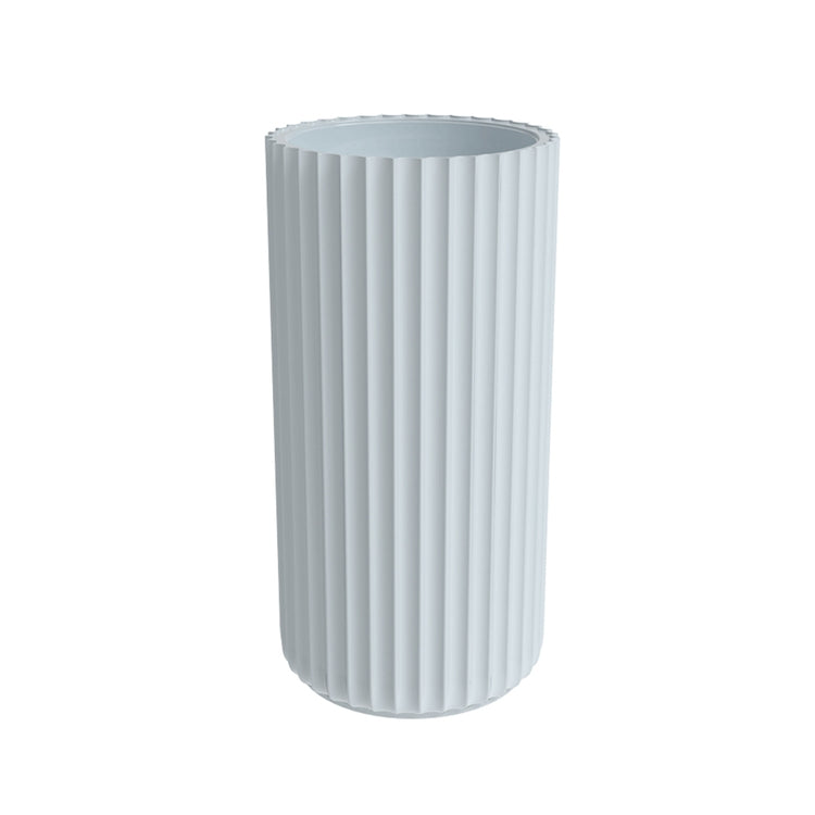 Flaminia Standwaschbecken Mitte des Raumes 44 cm, ohne Hahnloch und ohne Überlauf, Farbe Staubblau, glänzende Oberfläche MONOSETTECENTO SE44CAP
