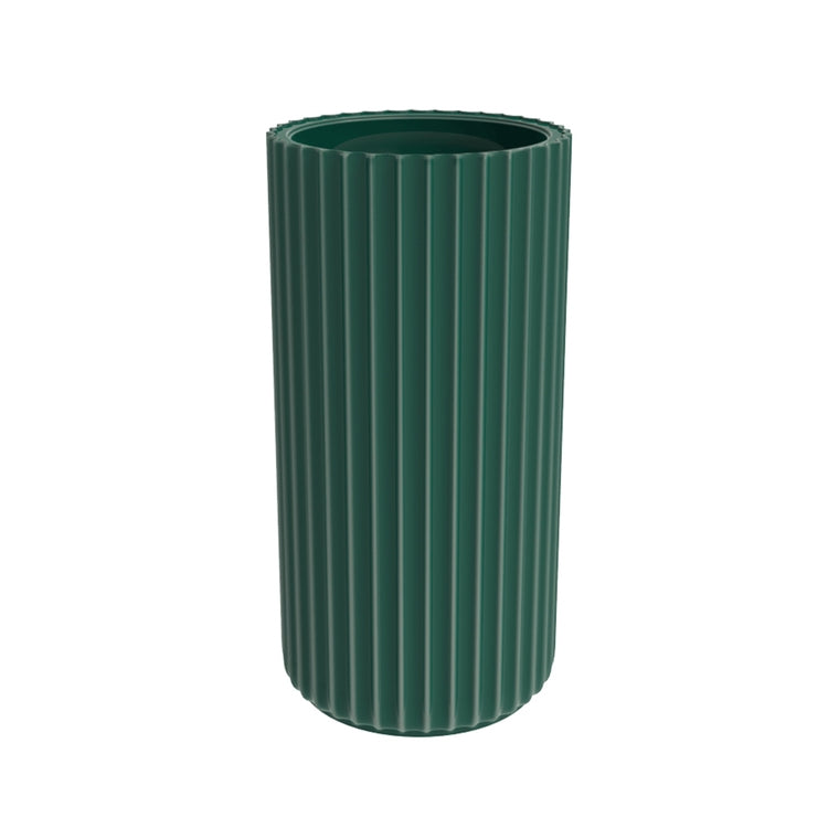 Flaminia Säulenwaschbecken zur Wandmontage 44 cm, ohne Hahnloch und ohne Überlauf, smaragdgrün Farbe, glänzende Oberfläche MONOSETTECENTO SE44PSME