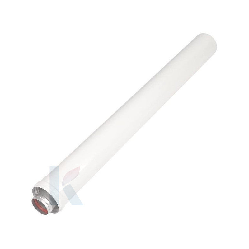 Solarics Ariston 3318005 – Zubehör Zwangsheizung Verlängerung ø60/100 mm koaxial M/H L1000