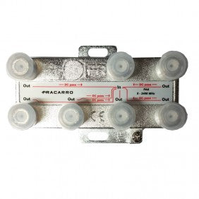 Fracarro 6-fach PA6-Verteiler 280704 Antennenverteiler