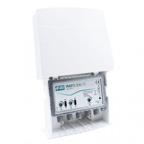 Fracarro 223757 Mastverstärker 3 Eingangsbänder III+DAB/UHF 21/28 dB