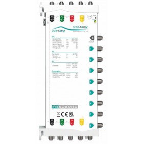 Fracarro SCD2–5216W Multischalter 5 Eingänge 2 Ausgänge