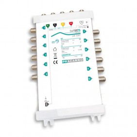 Fracarro 271162 Multischalter 5x6 mit passivem TV und aktivem SAT