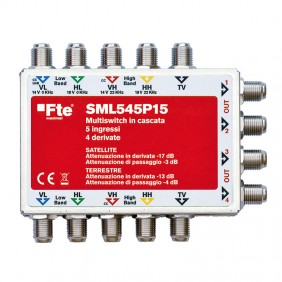 Fracarro SWP516TS Multischalter 5 Eingänge 16 Ausgänge