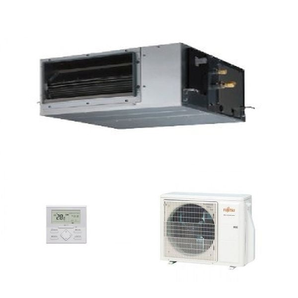 Fujitsu-Klimaanlage kanalisierbar mittelhohe Förderhöhe KH 12000 BTU R-32