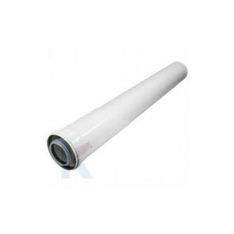 Solarics Ariston 3318078 – Rauchauslass Heizleitung Koaxialverlängerung D60/100 M/H L500 Leitung