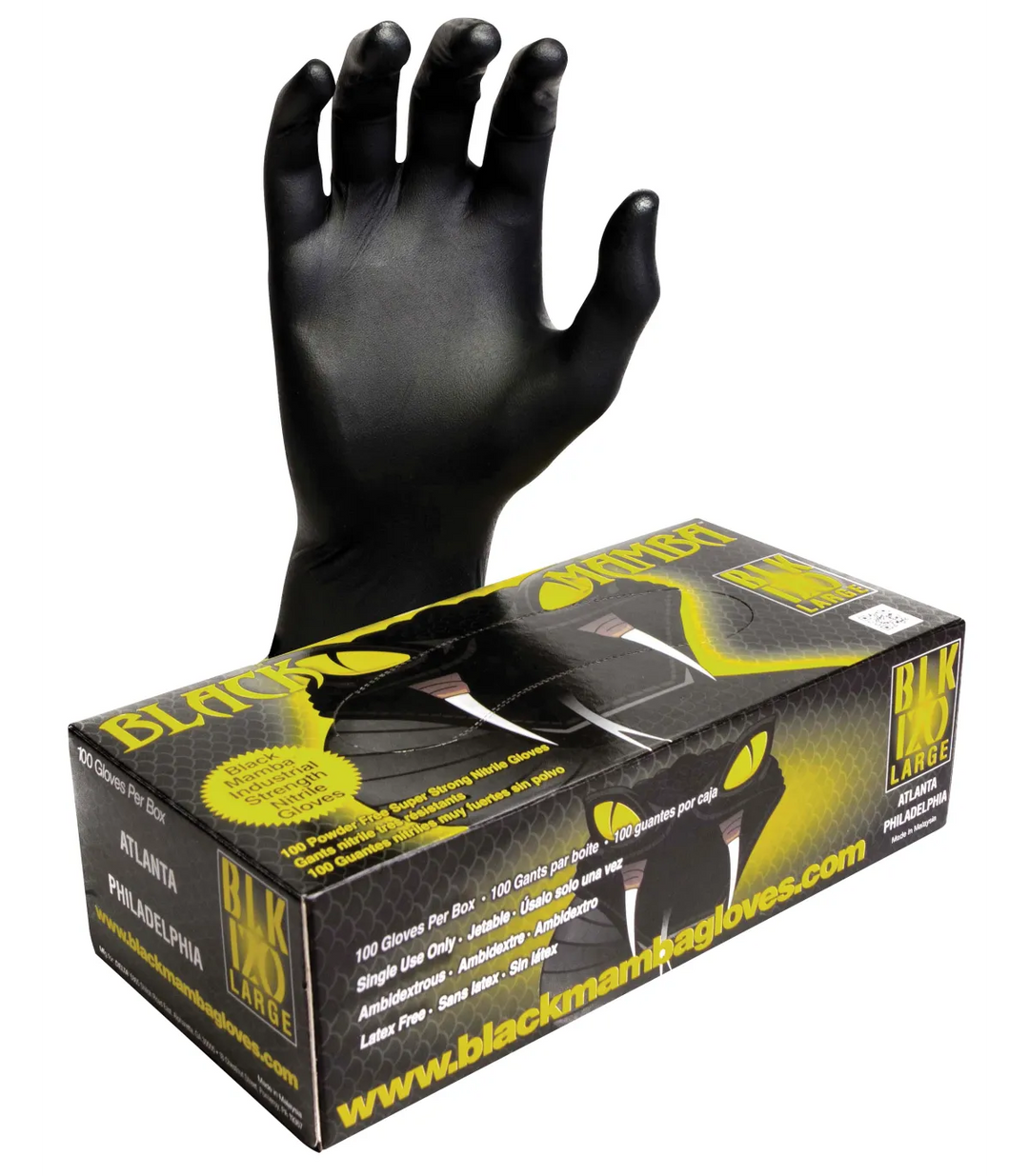 Black Mamba Handschuhe M 100 PCES