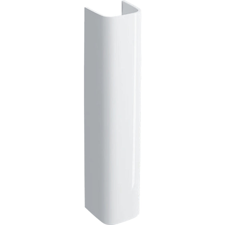 Geberit Säule für Waschbecken, Weiß, glänzende Oberfläche SELNOVA SQUARE 500.342.01.1