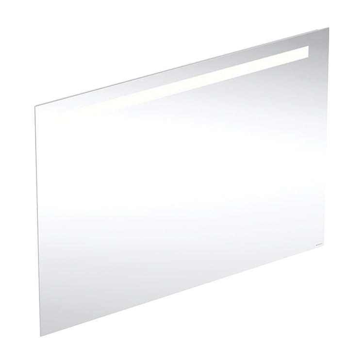 Geberit Spiegel L. 100 cm, mit Beleuchtung oben, aus eloxiertem Aluminium OPTION BASIC SQUARE 502.809.00.1