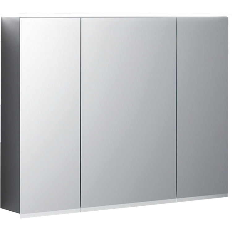 Geberit Spiegelschrank L. 90 cm, mit drei Türen ausgestattet mit außen und innen Spiegeln, LED-Beleuchtung und USB-Anschluss OPTION 500.594.00.1