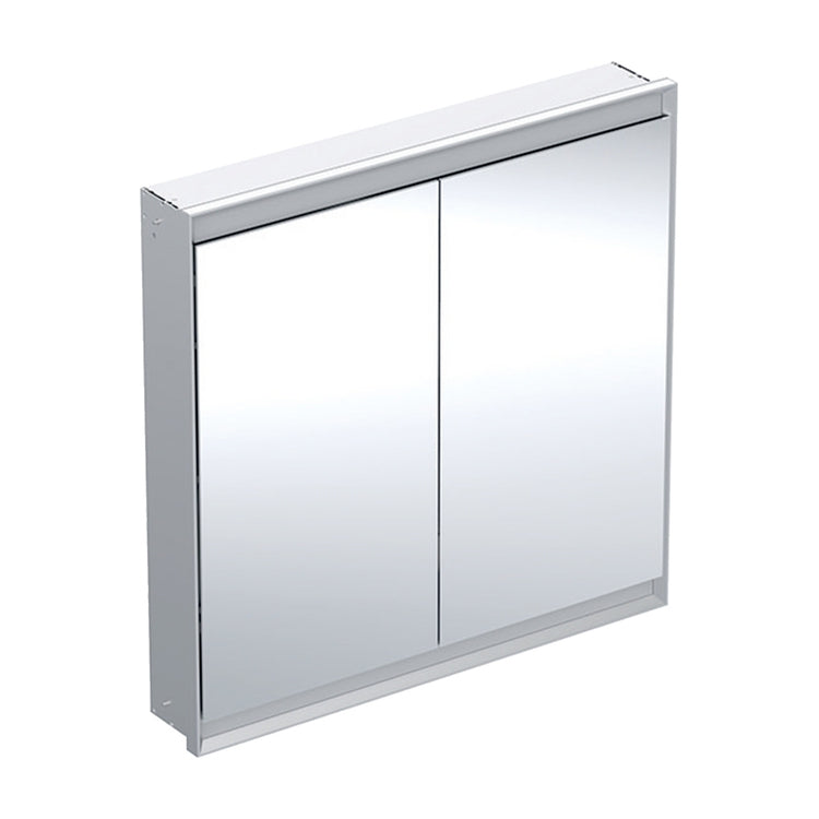 Geberit Mobiles Spiegel L. 90 H. 90 cm, zum Einbau, mit 2 Türen, mit ComfortLight ONE 505.803.00.1
