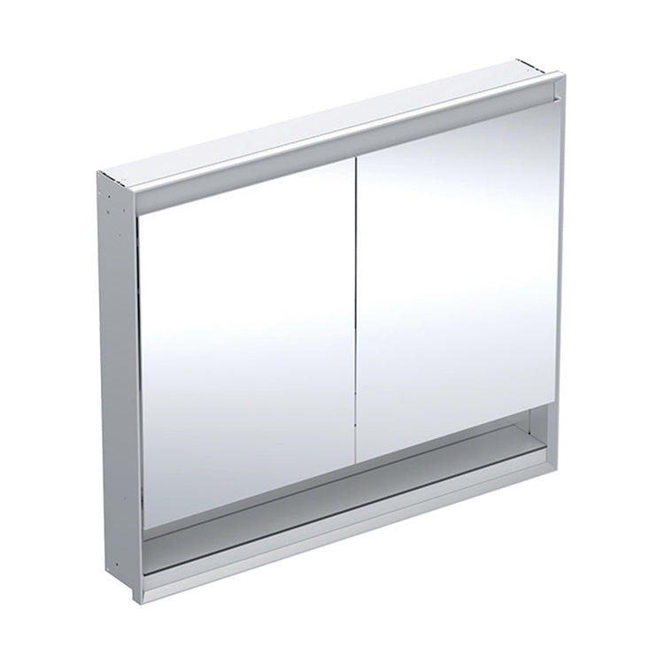 Geberit Mobiles Spiegel L. 105 H. 90 cm, mit Nische, zum Einbau, mit 2 Türen, mit ComfortLight ONE 505.824.00.1