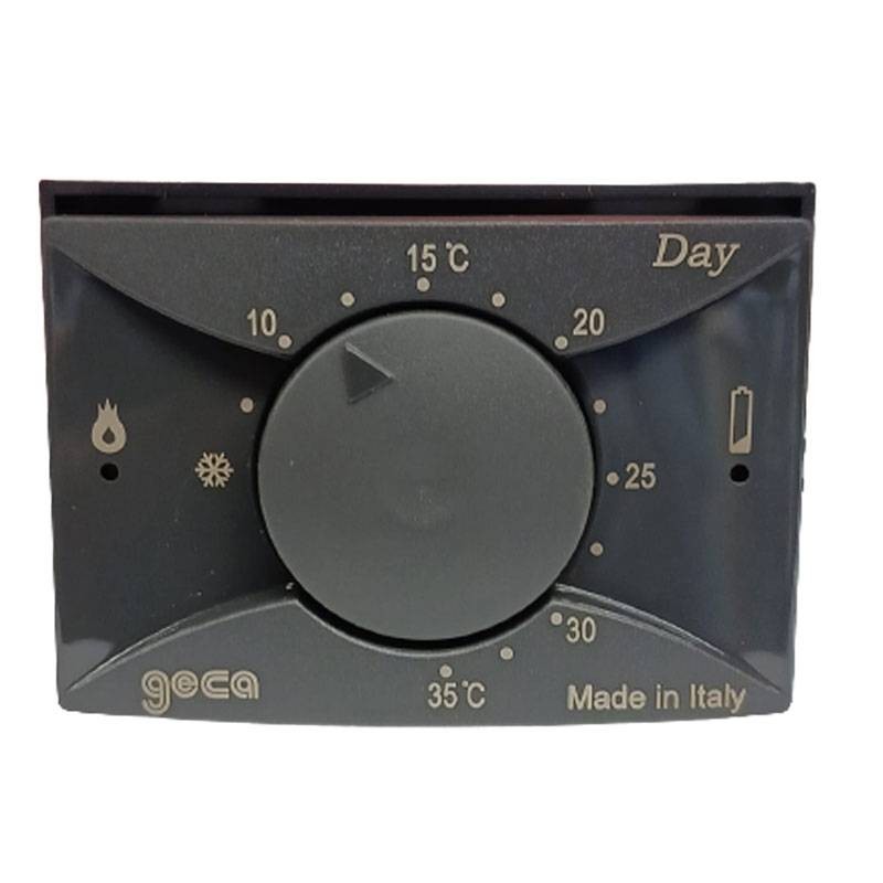 Geca Day TE527 Raumthermostat Sommer/Winter Anthrazit