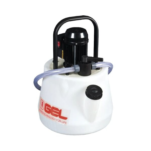 Gel BOY C15 Entkalkungspumpe 15 Liter mit Durchflusswender