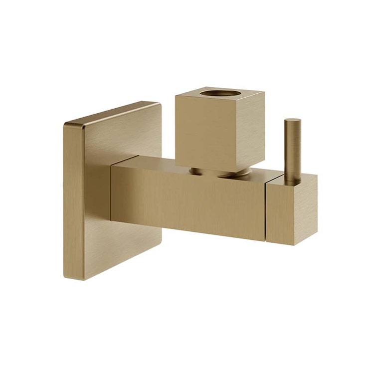 Gessi Untertischarmatur mit Filter und 1/2-Anschluss, Oberfläche warmbronze gebürstet PVD 01412#726