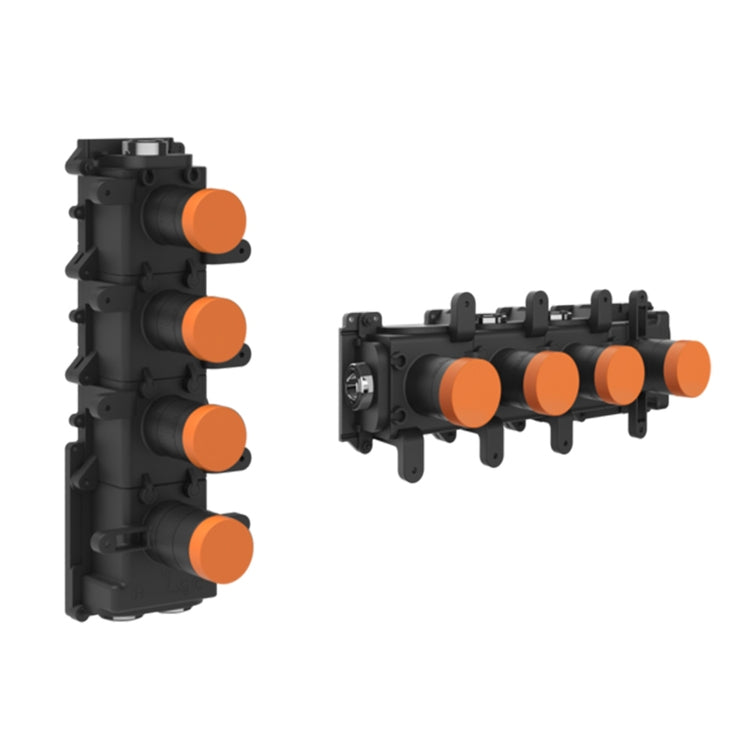 Gessi Einbauteil für thermostatgesteuertes Wandarmatur, 3 unabhängige Ausgänge 09266#031