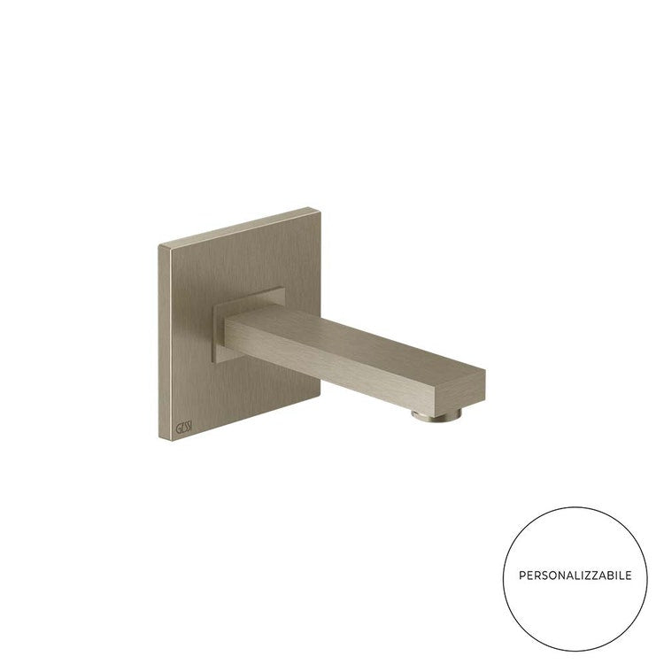 Gessi Rettangolo Wandöffnung mit anpassbarer Länge, Finox-Finish RETTANGOLO 20118#149