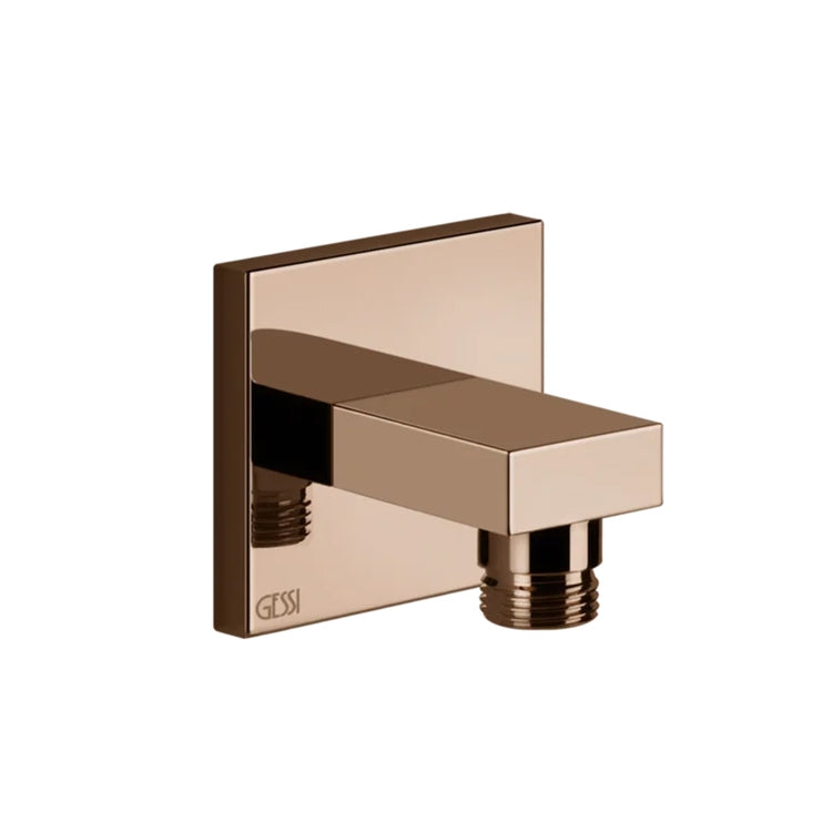 Gessi Wasseranschluss, PVD Kupfer Finish SHOWER 20169#030