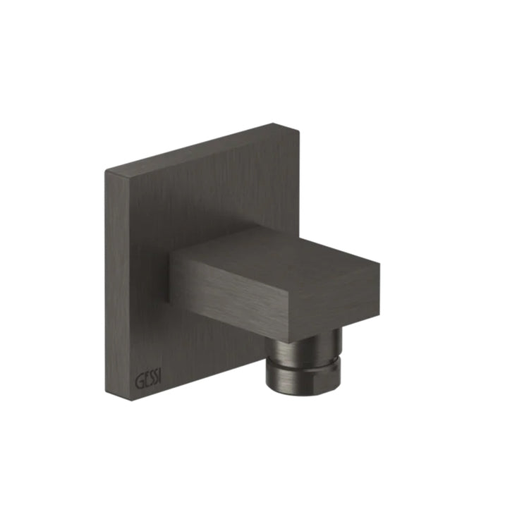 Gessi Wasseranschluss, Oberfläche schwarz gebürstetes Metall PVD SHOWER 20169#707