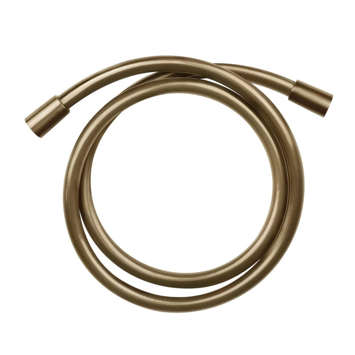 Gessi Flexibler Schlauch Cromalux L. 200 cm, mit 1/2" konischem Anschluss, Warm Bronze gebürstet PVD SHOWER 28746#726