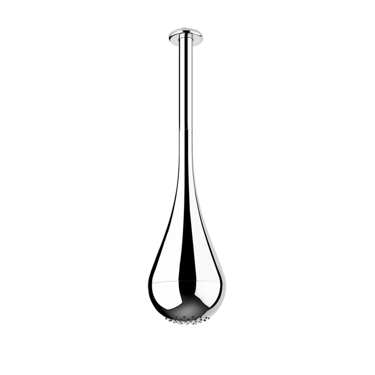 Gessi Duschkopf H. 218 cm, kalkfrei, Deckenmontage, Ø 15,2 cm, Chrom-Finish GOCCIA 33753#031